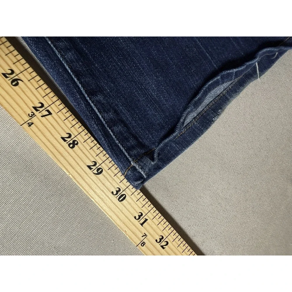 VINTAGE 7 For All Mankind Jeans Adult Size 27 Bootcut Y2K Made in USA